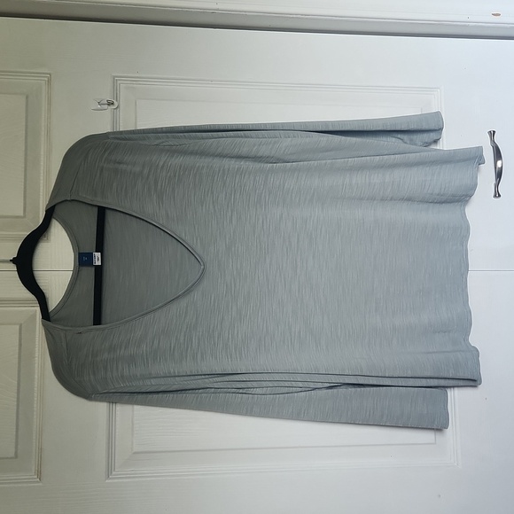 Old Navy Luxe Green Long Sleeve Plus Size Tee Size 3x - Picture 1 of 9